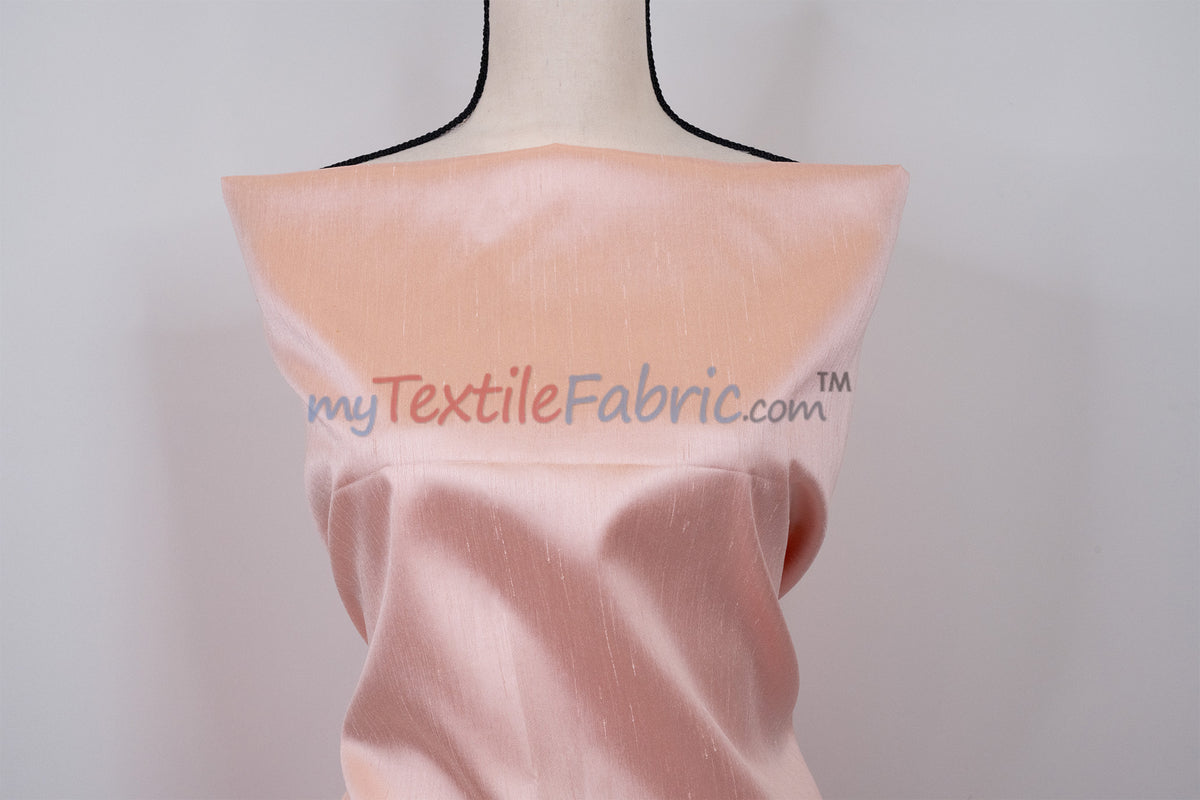 IFR Extra Wide Dupioni Silk | 100% Polyester Faux Dupioni Fabric | 120" Wide | Multiple Colors |