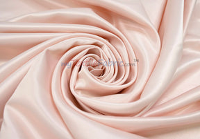 Blush Pink Lamour Satin Fabric