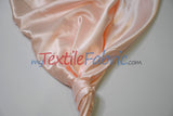 Stretch Charmeuse Satin Fabric | Soft Silky Satin Fabric | 96% Polyester 4% Spandex | Multiple Colors | Yards & Bolts
