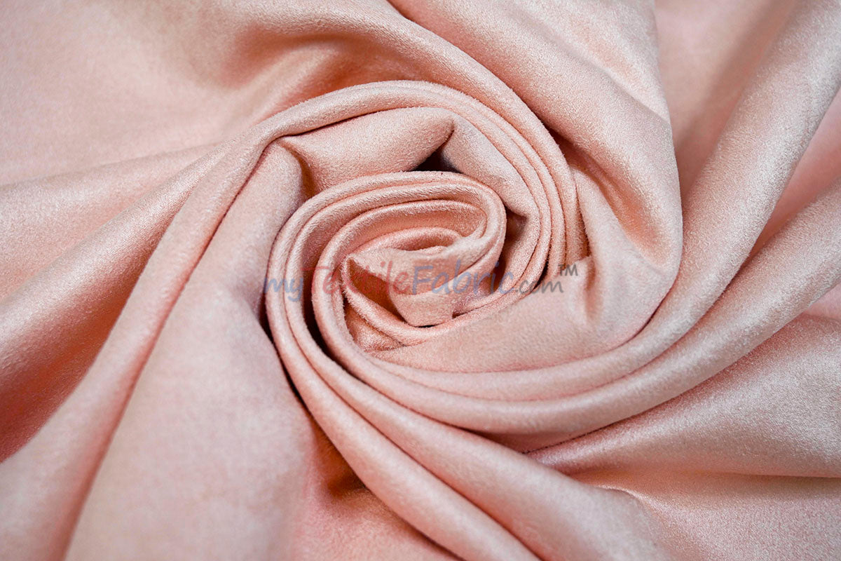 Suede Fabric | Microsuede | 40 Colors | 60" Wide | Faux Suede | Upholstery Weight, Tablecloth, Bags, Pouches, Cosplay, Costume | Continuous Yards |