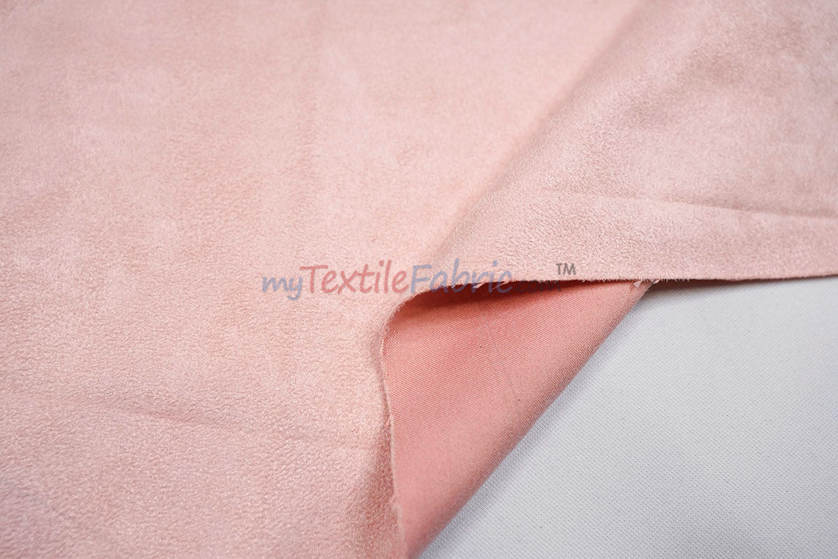 Suede Fabric | Microsuede | 40 Colors | 60" Wide | Faux Suede | Upholstery Weight, Tablecloth, Bags, Pouches, Cosplay, Costume | Continuous Yards |