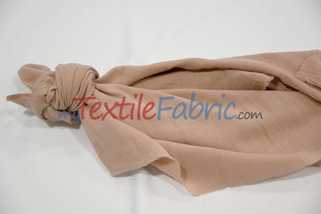 100% Cotton Gauze Fabric | Soft Lightweight Cotton Muslin | 48" Wide | Yards & Bolts