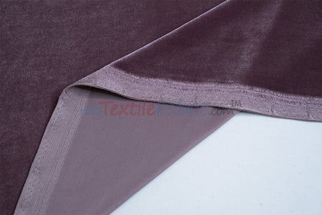 Soft and Plush Stretch Velvet Fabric | Stretch Velvet Spandex | 58" Wide | Spandex Velour for Apparel, Costume, Cosplay, Drapes |