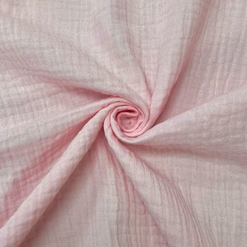 Double Layer Cotton Gauze Fabric | Soft Double Layer Muslin | 48" Wide | Double Cotton Gauze Fabric |