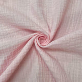 Double Layer Cotton Gauze Fabric | Soft Double Layer Muslin | 48" Wide | Double Cotton Gauze Fabric |