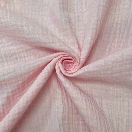 Double Layer Cotton Gauze Fabric | Soft Double Layer Muslin | 48" Wide | Double Cotton Gauze Fabric |