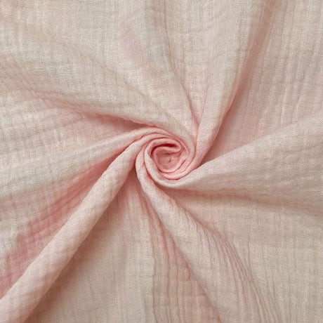 Double Layer Cotton Gauze Fabric | Soft Double Layer Muslin | 48" Wide | Double Cotton Gauze Fabric |