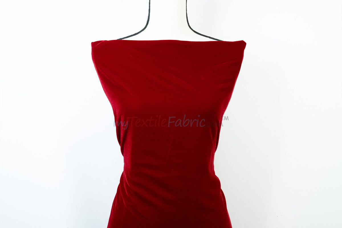 Micro Velvet Fabric by the Yard | Crown Velvet | 45" Wide | Multiple Colors |