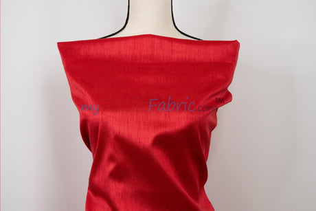 IFR Extra Wide Dupioni Silk | 100% Polyester Faux Dupioni Fabric | 120" Wide | Multiple Colors |