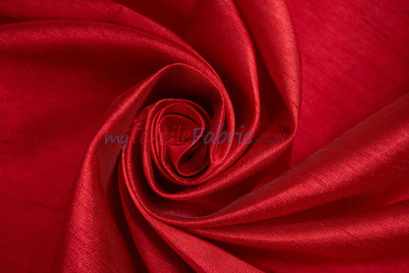 IFR Extra Wide Dupioni Silk | 100% Polyester Faux Dupioni Fabric | 120" Wide | Multiple Colors |