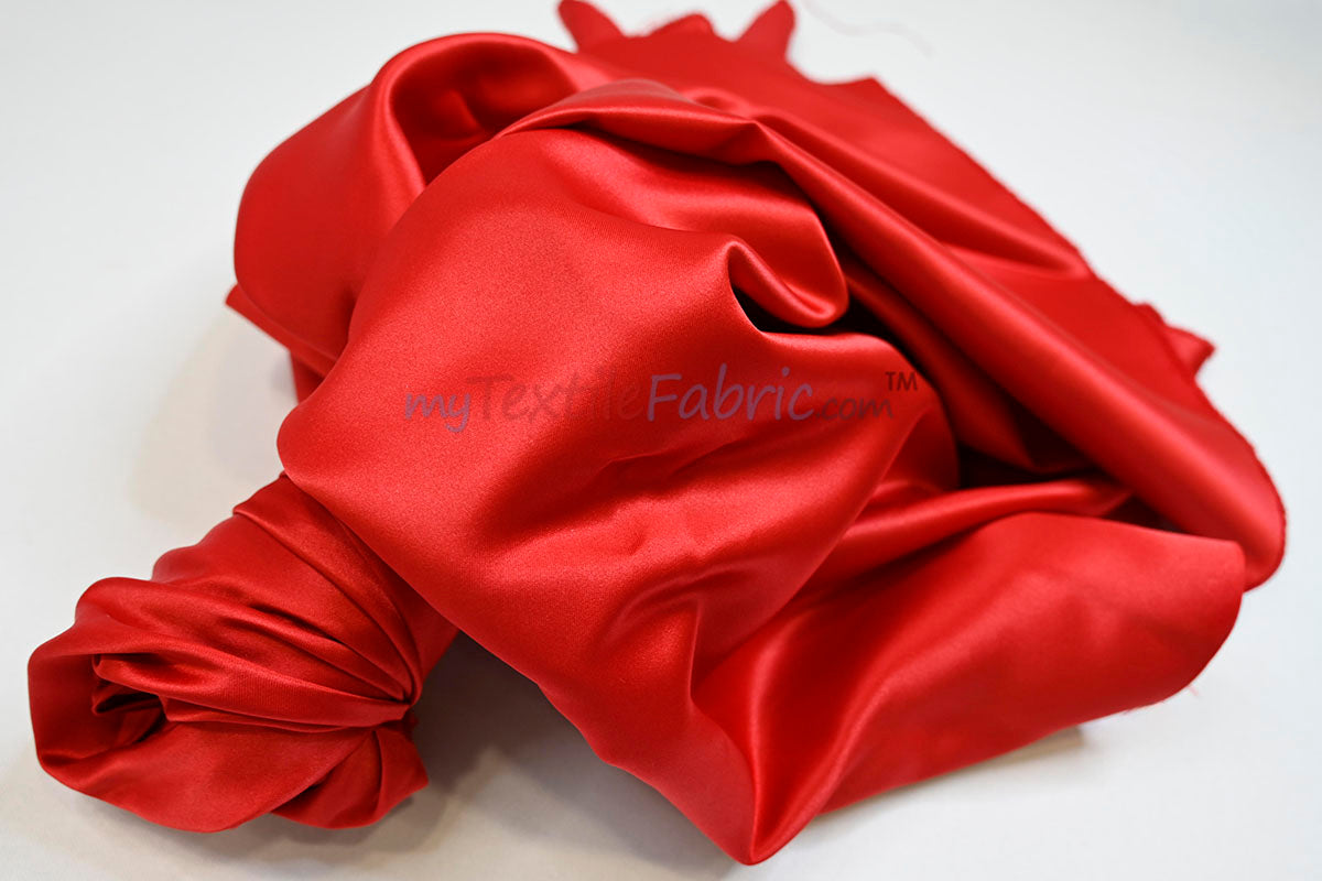 Lamour Satin Fabric | Polyester Matte Satin | Peau De Soie | 60" Wide | Wedding Dress, Tablecloth, Multiple Colors