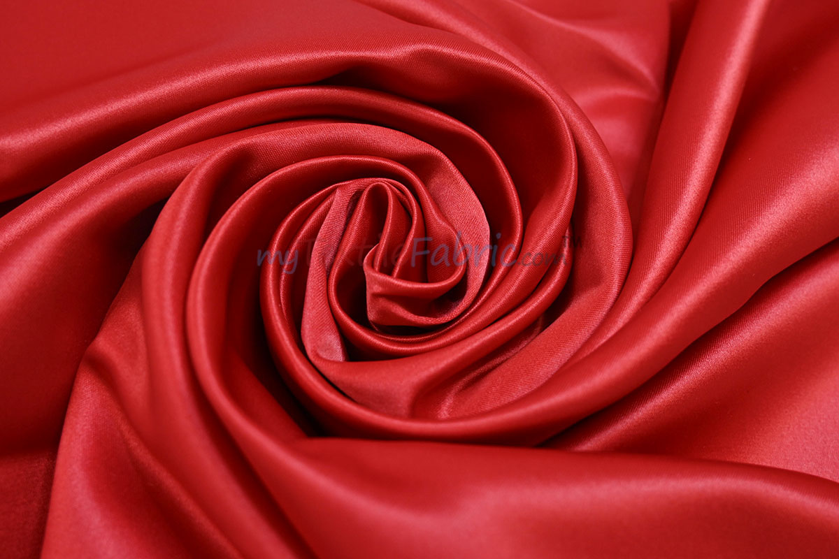Lamour Satin Fabric | Polyester Matte Satin | Peau De Soie | 60" Wide | Wedding Dress, Tablecloth, Multiple Colors
