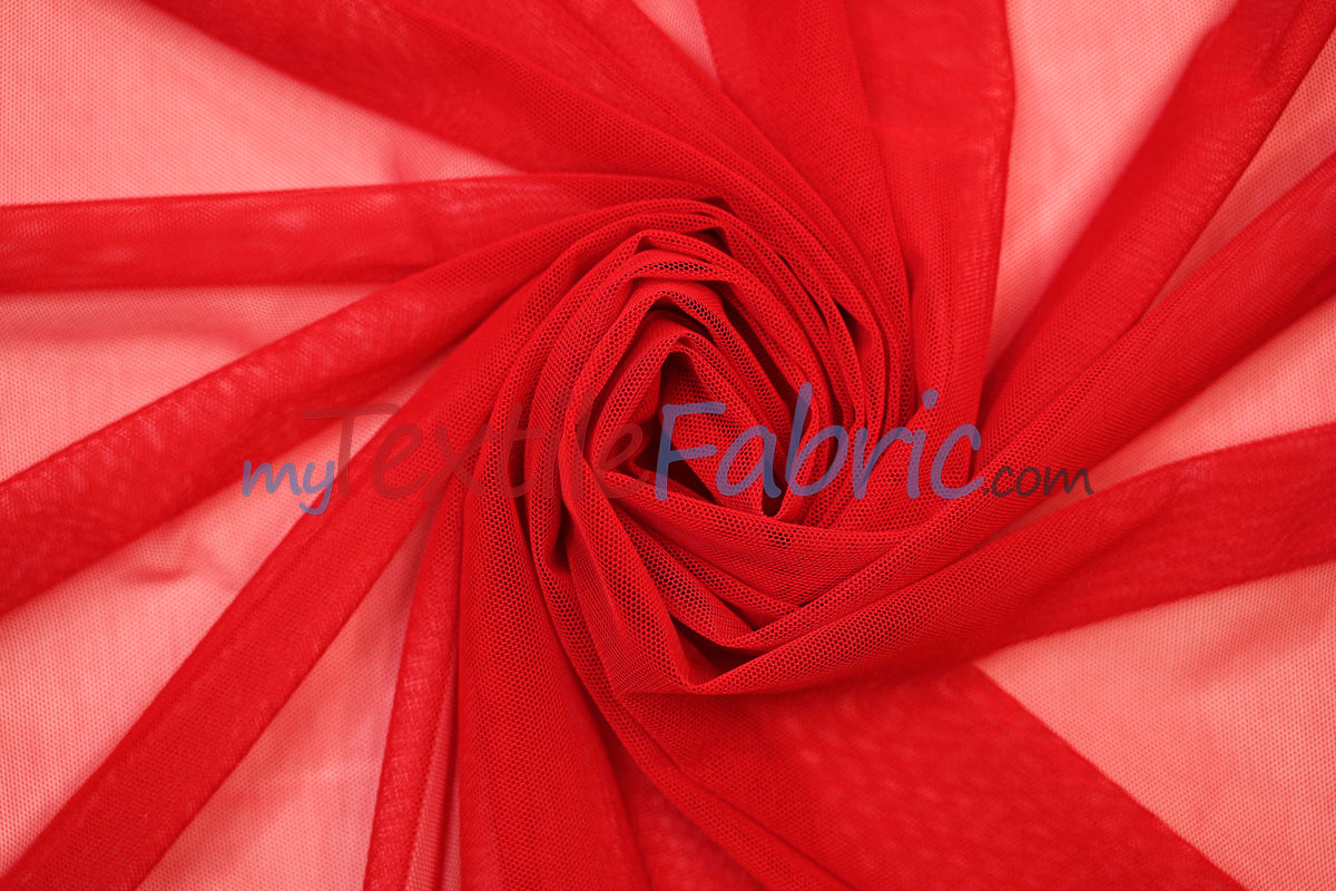 Super Soft Power Mesh Spandex | 20% Spandex | 60" Wide | 4 Way Stretch | Multiple Colors |