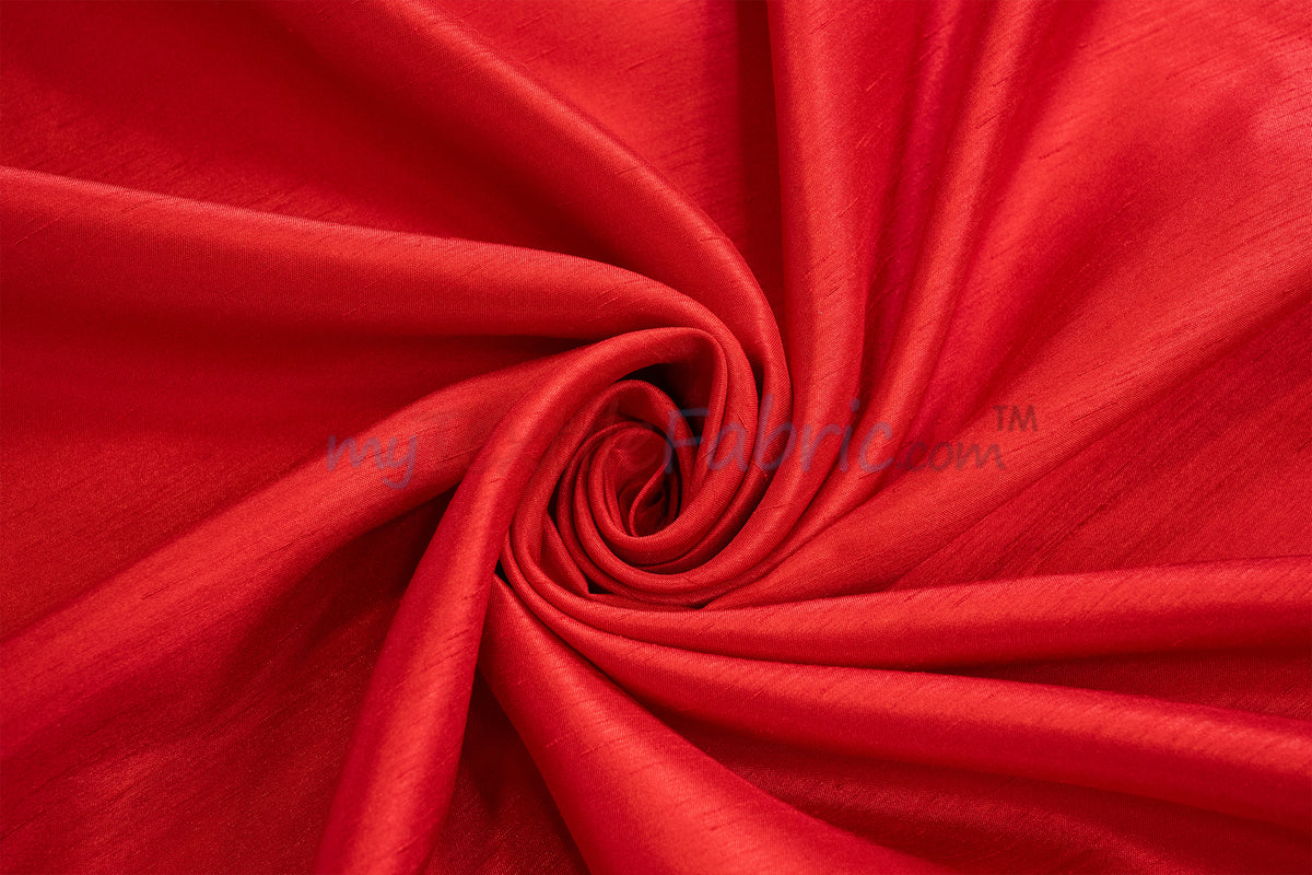 Shantung Satin Fabric | Satin Dupioni Silk Fabric | 60" Wide | Multiple Colors | Yards & Bolts