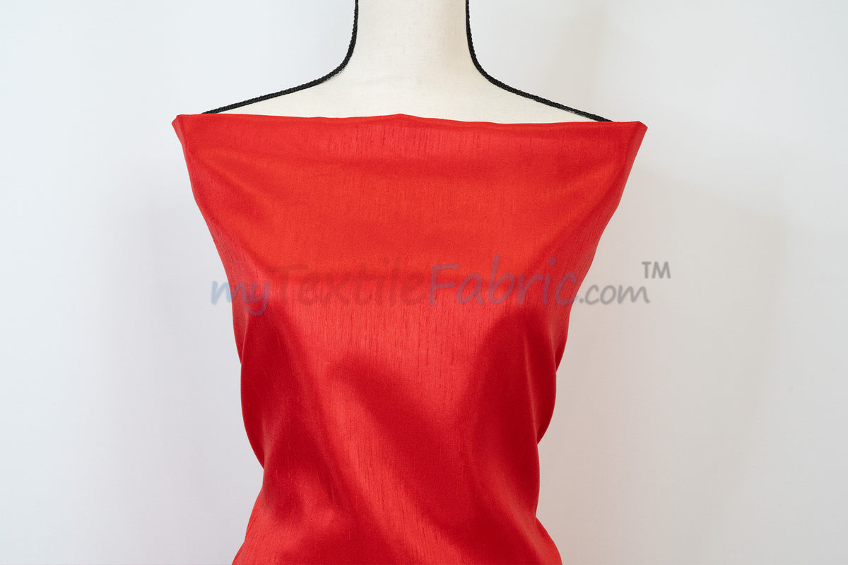 Shantung Satin Fabric | Satin Dupioni Silk Fabric | 60" Wide | Multiple Colors | Yards & Bolts