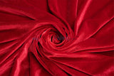 Soft and Plush Stretch Velvet Fabric | Stretch Velvet Spandex | 58" Wide | Spandex Velour for Apparel, Costume, Cosplay, Drapes |