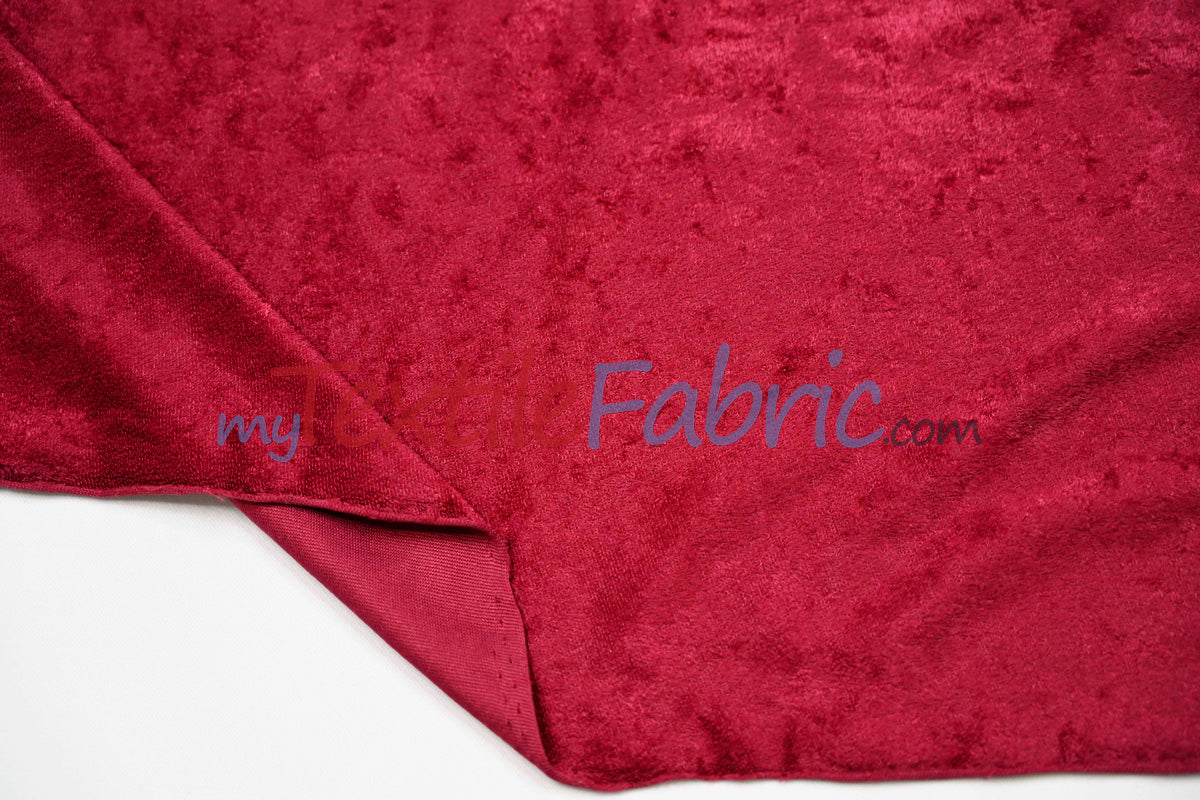 Panne Velvet Fabric | 60" Wide | Crush Panne Velour | Apparel, Costumes, Cosplay, Curtains, Drapery & Home Decor