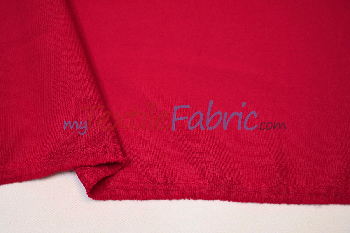 60" Wide Polyester Fabric Yards and Bolts | Visa Polyester Poplin Fabric | Basic Polyester for Tablecloths, Drapery, and Curtains
