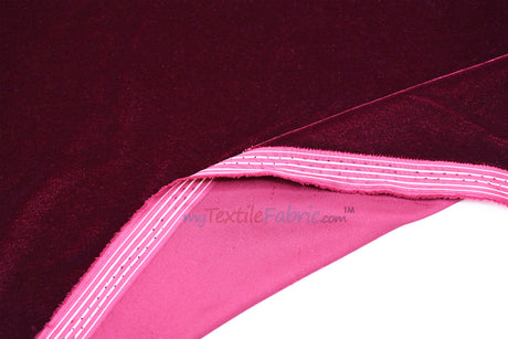 Micro Velvet Fabric by the Yard | Crown Velvet | 45" Wide | Multiple Colors |