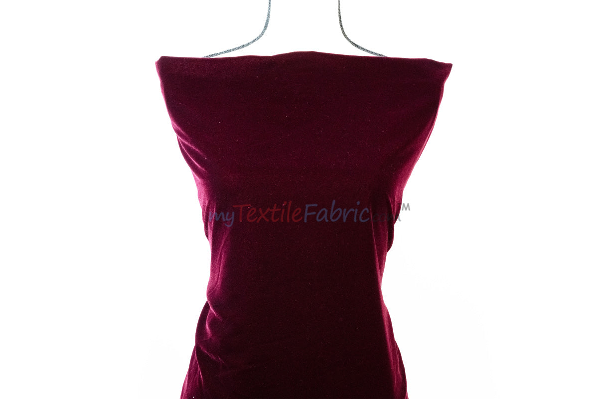 Micro Velvet Fabric by the Yard | Crown Velvet | 45" Wide | Multiple Colors |