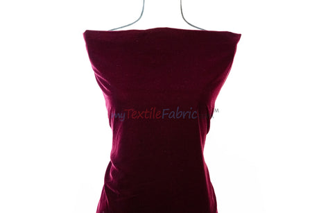 Micro Velvet Fabric by the Yard | Crown Velvet | 45" Wide | Multiple Colors |