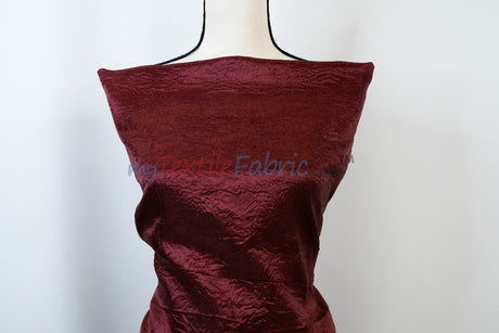 IFR Dull Crush Satin for Drapery | Extra Wide Tergalet Fabric | 108" Wide | Multiple Colors |