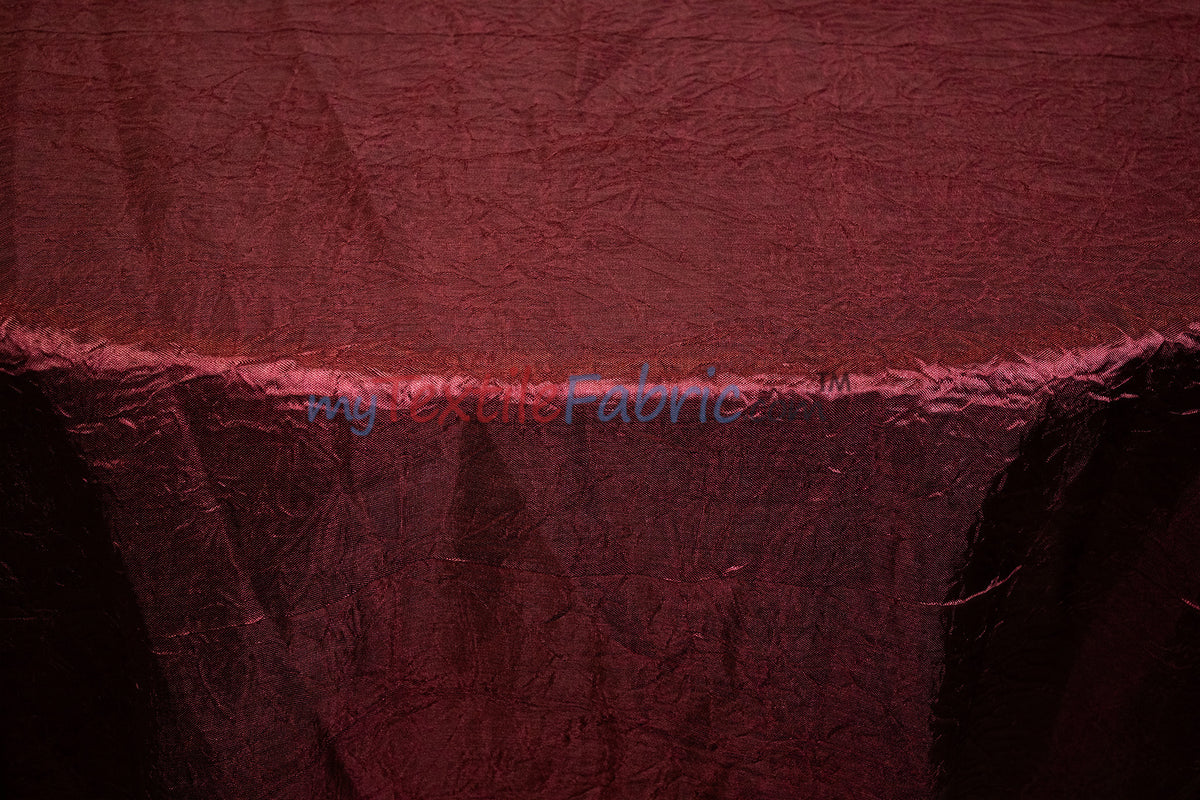 IFR Dull Crush Satin for Drapery | Extra Wide Tergalet Fabric | 108" Wide | Multiple Colors |