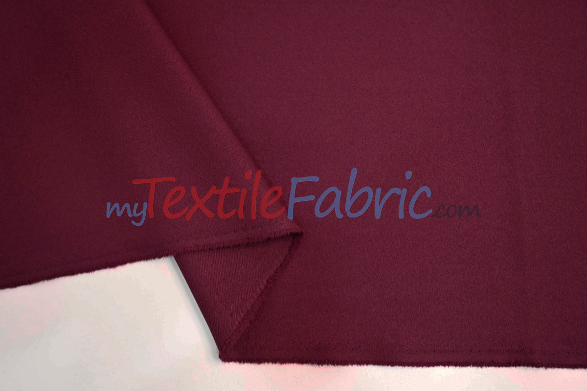 Polyester Gabardine Fabric | Polyester Suiting Fabric | 58" Wide | Multiple Colors | Polyester Twill Fabric |