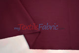 Polyester Gabardine Fabric | Polyester Suiting Fabric | 58" Wide | Multiple Colors | Polyester Twill Fabric |