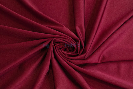 Nylon Spandex 4 Way Stretch Fabric | 60" Width | Great for Swimwear, Dancewear, Waterproof, Tablecloths, Chair Covers | Multiple Colors |