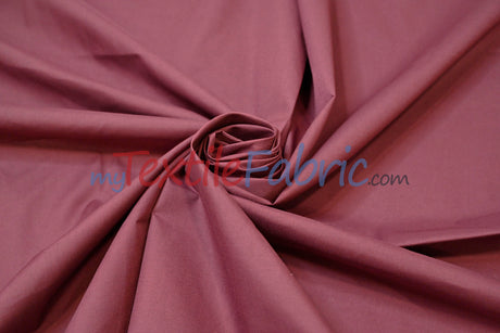 Polyester Cotton Broadcloth Fabric | 60" Wide | Solid Colors | Continuous Yards and by Bolt