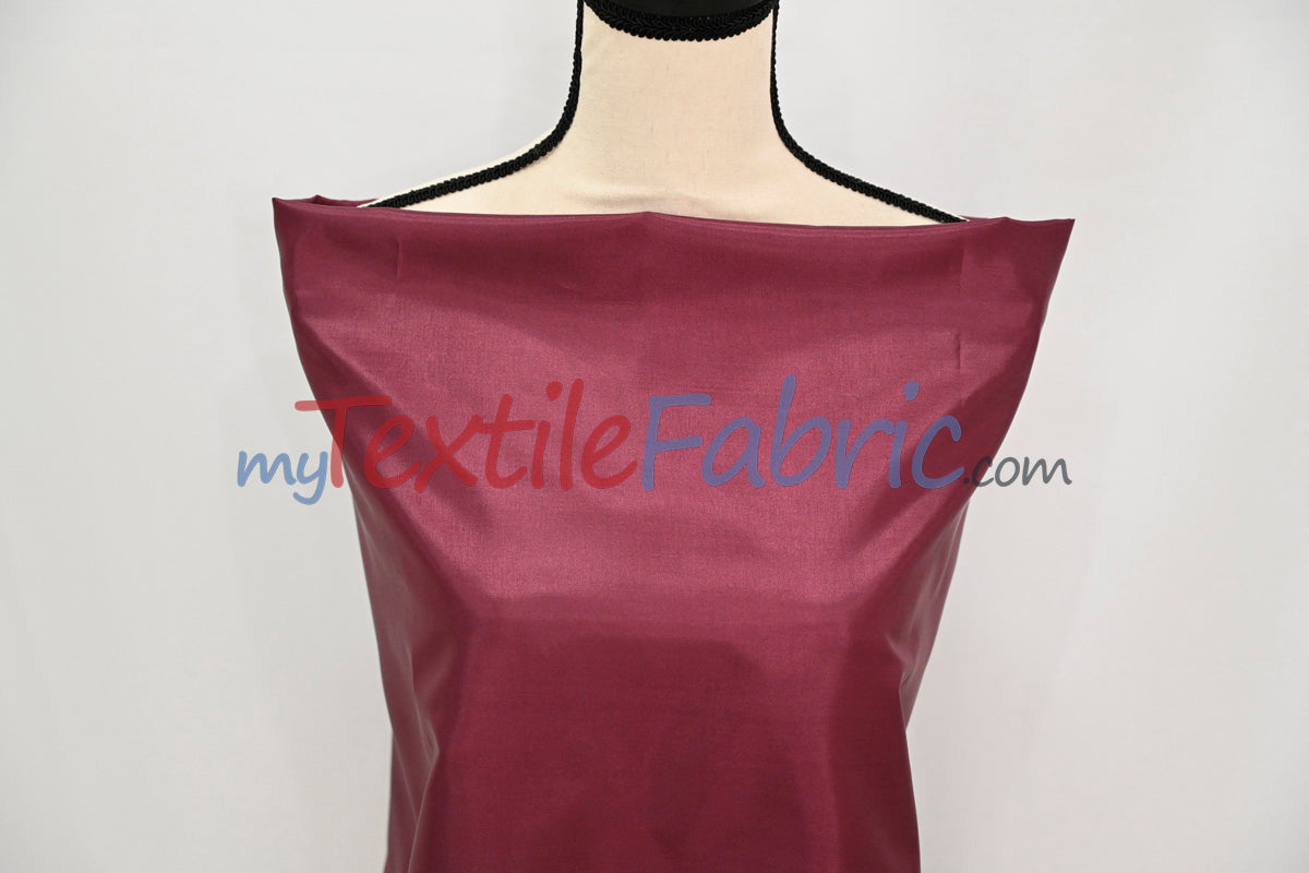 Polyester Silky Habotai Lining | 58" Wide | Super Soft and Silky Poly Habotai Fabric | Continuous Yards | Multiple Colors | Digital Printing, Apparel Lining, Drapery and Decor |