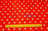 American Star Satin | American Flag in Red, Navy, and Blue Satin | Sold by the Yard x 60" Wide | Charmeuse Satin American Flag Print