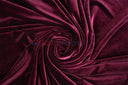 Soft and Plush Stretch Velvet Fabric | Stretch Velvet Spandex | 58" Wide | Spandex Velour for Apparel, Costume, Cosplay, Drapes |