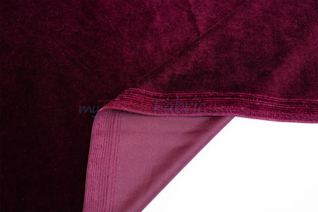 Soft and Plush Stretch Velvet Fabric | Stretch Velvet Spandex | 58" Wide | Spandex Velour for Apparel, Costume, Cosplay, Drapes |