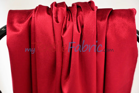 BT Royal™ ------------------------------A Plush Velvet Fabric | Soft and Plush Non Stretch Velvet Fabric | 60" Wide | Apparel, Decor, Drapery and Upholstery Weight | Multiple Colors
