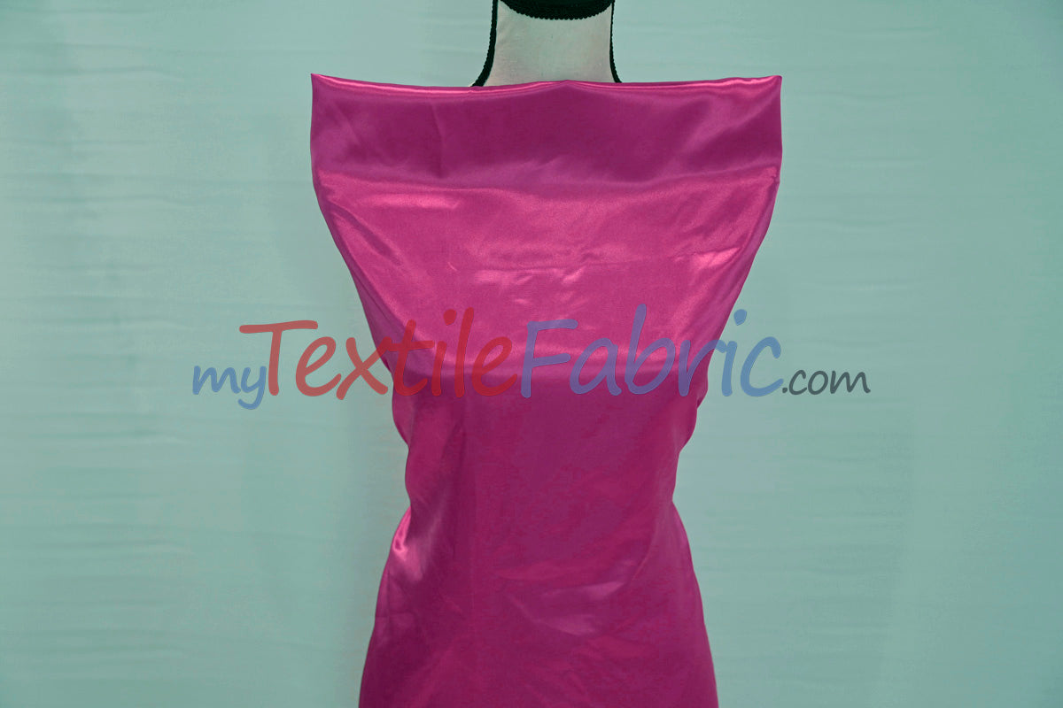 Charmeuse Satin Fabric | Silky Soft Satin | 60" Wide | Multiple Colors