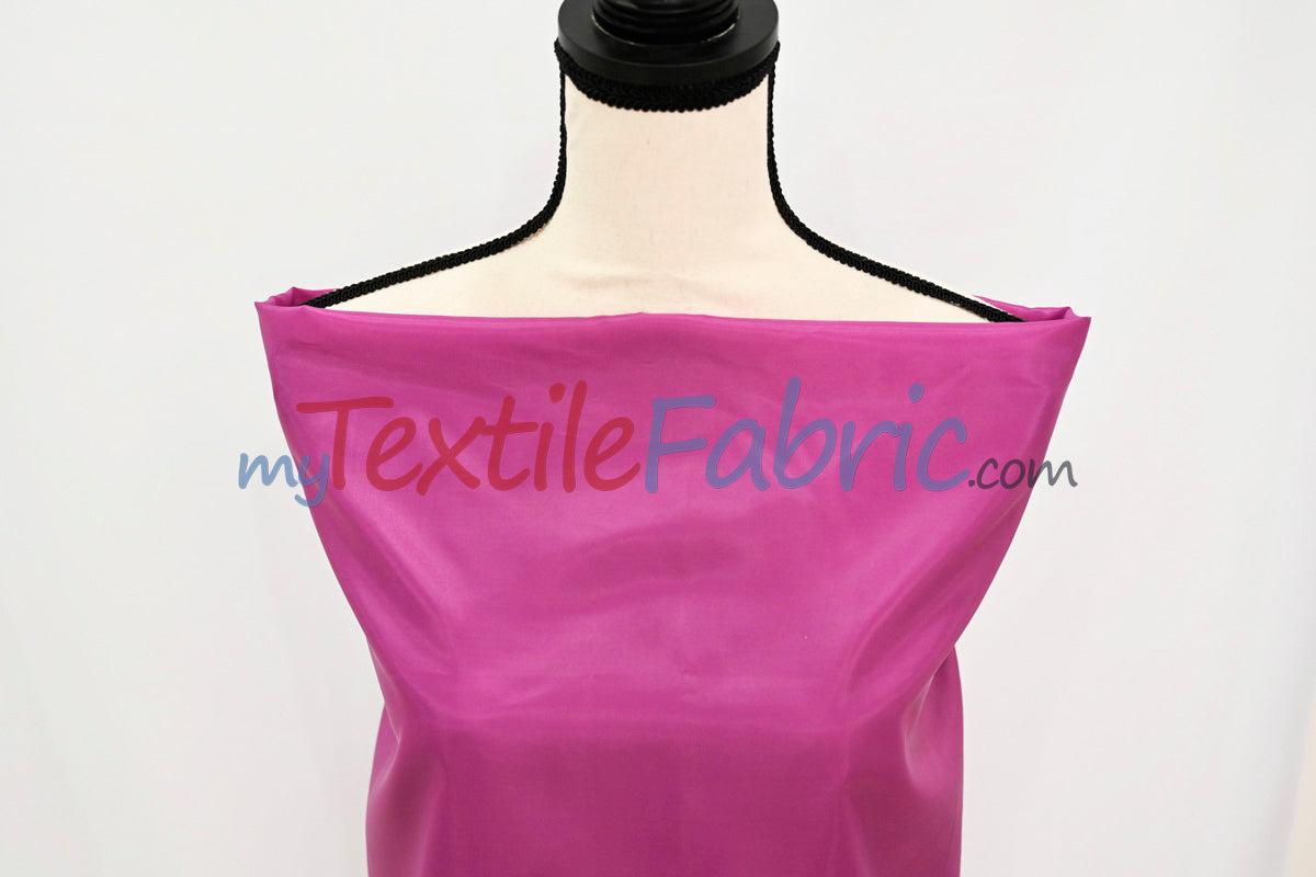 Polyester Lining Fabric | Woven Polyester Lining | 60" Wide | Continuous Yards | Imperial Taffeta Lining | Apparel Lining | Tent Lining and Decoration