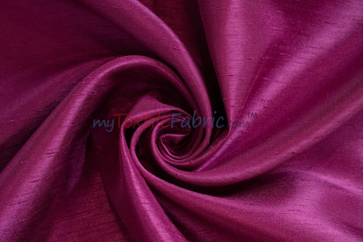 Shantung Satin Fabric | Satin Dupioni Silk Fabric | 60" Wide | Multiple Colors | Yards & Bolts