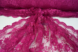 Chantilly Lace Fabric | 52” Wide | Elegant Floral Lace for Bridal & Formalwear