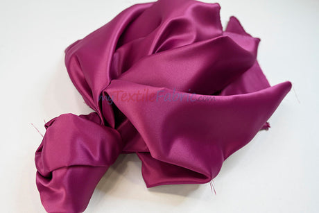Lamour Satin Fabric | Polyester Matte Satin | Peau De Soie | 60" Wide | Wedding Dress, Tablecloth, Multiple Colors