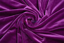 Soft and Plush Stretch Velvet Fabric | Stretch Velvet Spandex | 58" Wide | Spandex Velour for Apparel, Costume, Cosplay, Drapes |