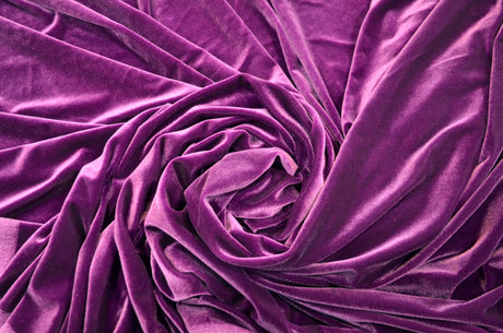 0646 MAGENTA STRETCH VELVET