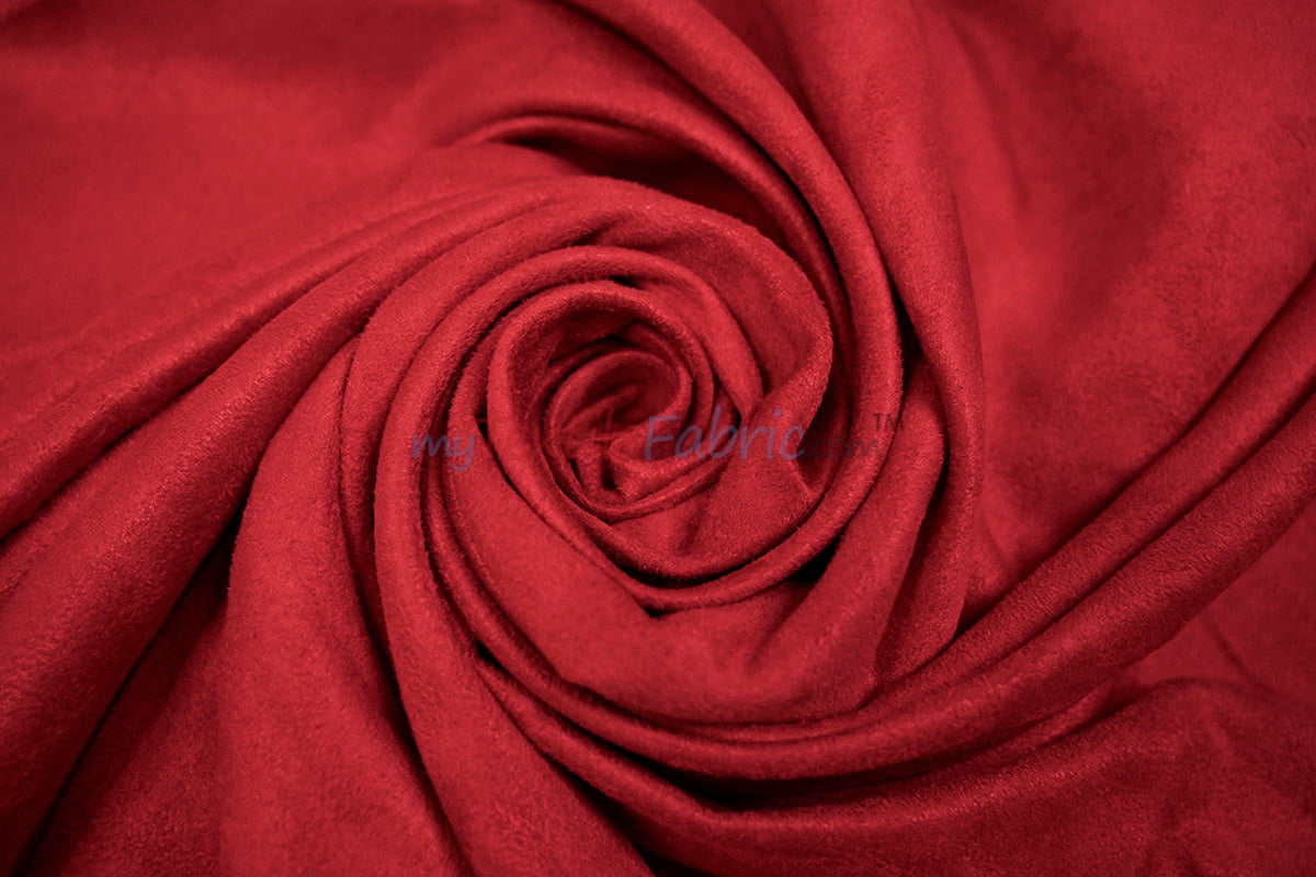 Suede Fabric | Microsuede | 40 Colors | 60" Wide | Faux Suede | Upholstery Weight, Tablecloth, Bags, Pouches, Cosplay, Costume | Continuous Yards |