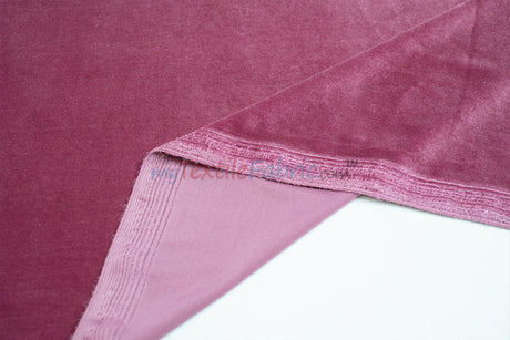 Soft and Plush Stretch Velvet Fabric | Stretch Velvet Spandex | 58" Wide | Spandex Velour for Apparel, Costume, Cosplay, Drapes |