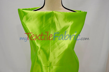 Bridal Satin Fabric | Shiny Bridal Satin | 60" Wide | Multiple Colors | Yards & Bolts