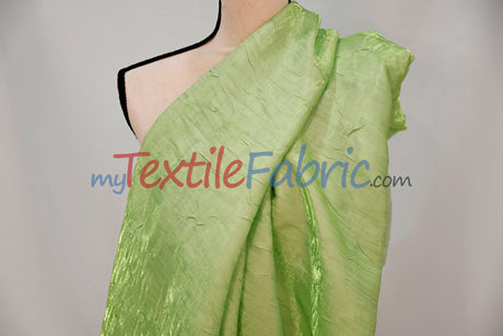 Iridescent Crush Shimmer Fabric | Iridescent Fabric | 54" Wide | Multiple Colors | Yards & Bolts