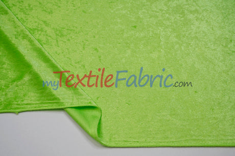 Panne Velvet Fabric | 60" Wide | Crush Panne Velour | Apparel, Costumes, Cosplay, Curtains, Drapery & Home Decor