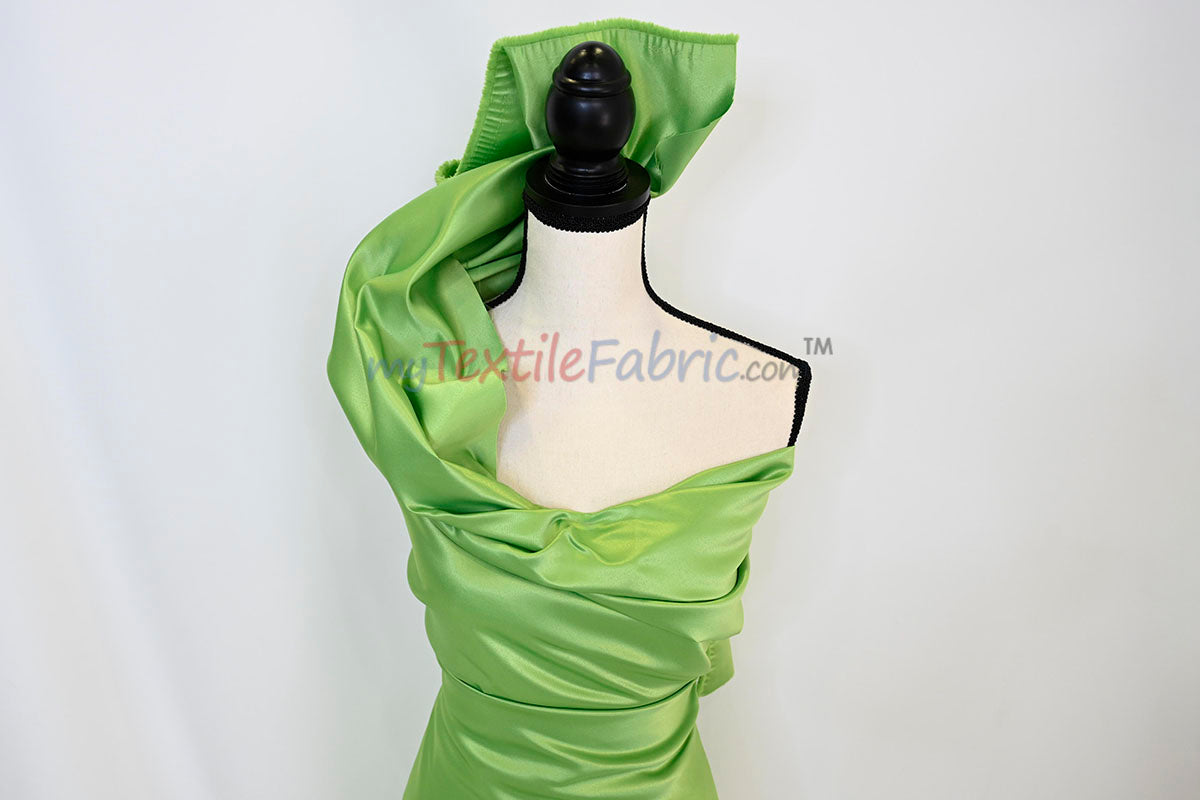 Lamour Satin Fabric | Polyester Matte Satin | Peau De Soie | 60" Wide | Wedding Dress, Tablecloth, Multiple Colors