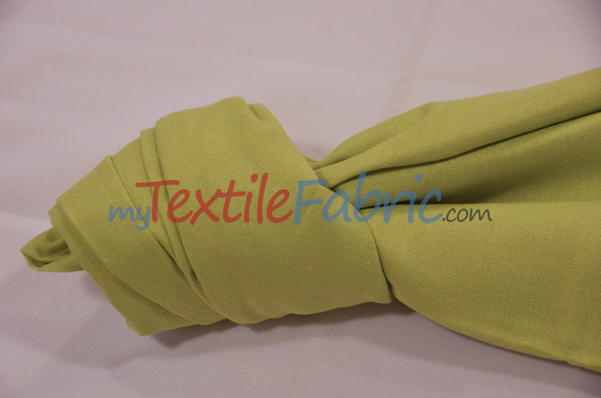 Soft Linen Fabric by the Yard | 52" Wide | Rayon Linen Blend | Dresses, Apparel, Tablecloth, Table Runner, Cosplay, Costume, Linen Shirt, Linen Pants |